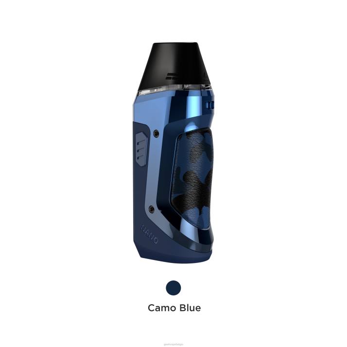GeekVape 4LZN123 camouflage blauw - GEEKVAPE dealers aegis nanokit 800mAh