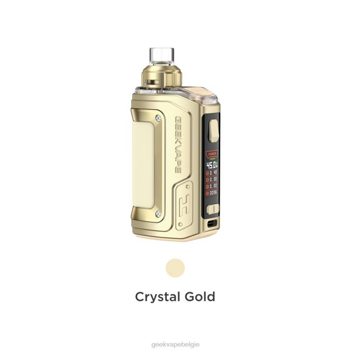 GeekVape 4LZN139 kristal paars - GEEKVAPE kopen h45 (aegis hero 2) pod mod kit crystal editie