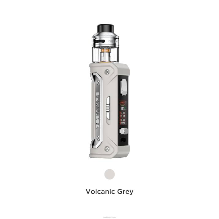 GeekVape 4LZN145 vulkanisch grijs - GEEKVAPE discount e100i-kit 3000mAh