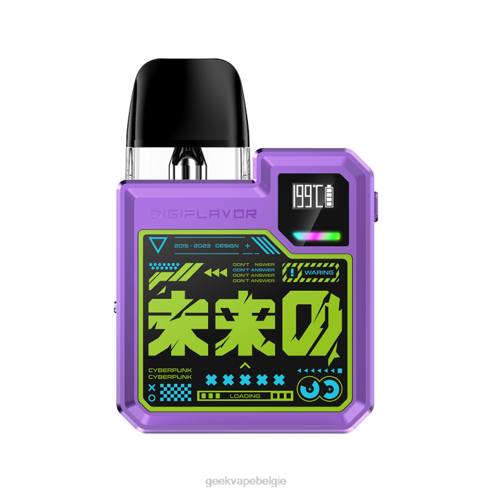 GeekVape 4LZN72 toekomst paars - GEEKVAPE sale digiflavor digi-q-kit 1000mAh