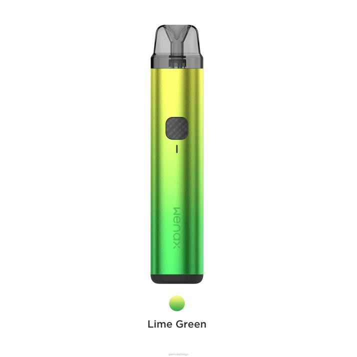 GeekVape 4LZN118 limoen groen - GEEKVAPE factory wenax h1 starterkit 1000mAh