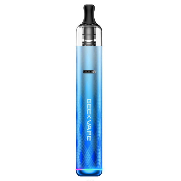 GeekVape 4LZN65 textuur blauw - GEEKVAPE discount wenax s3 (stylus 3) vape-penset 1100 mah