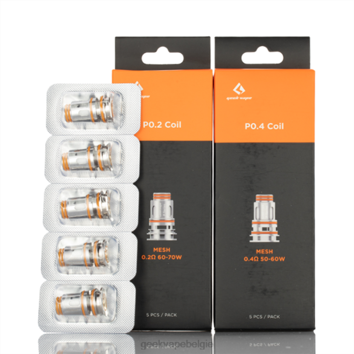 GeekVape 4LZN14 p0,15 ohm xm - GEEKVAPE Belgie 5 stks/pak p-serie spoel
